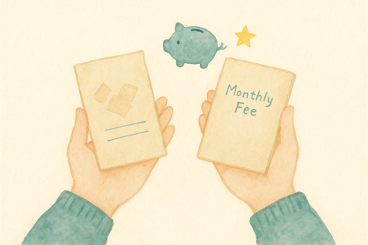 費用の「比べ方」——月謝の合算だけで見ない